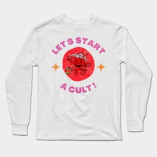 Let's Star A cult Retro art Long Sleeve T-Shirt